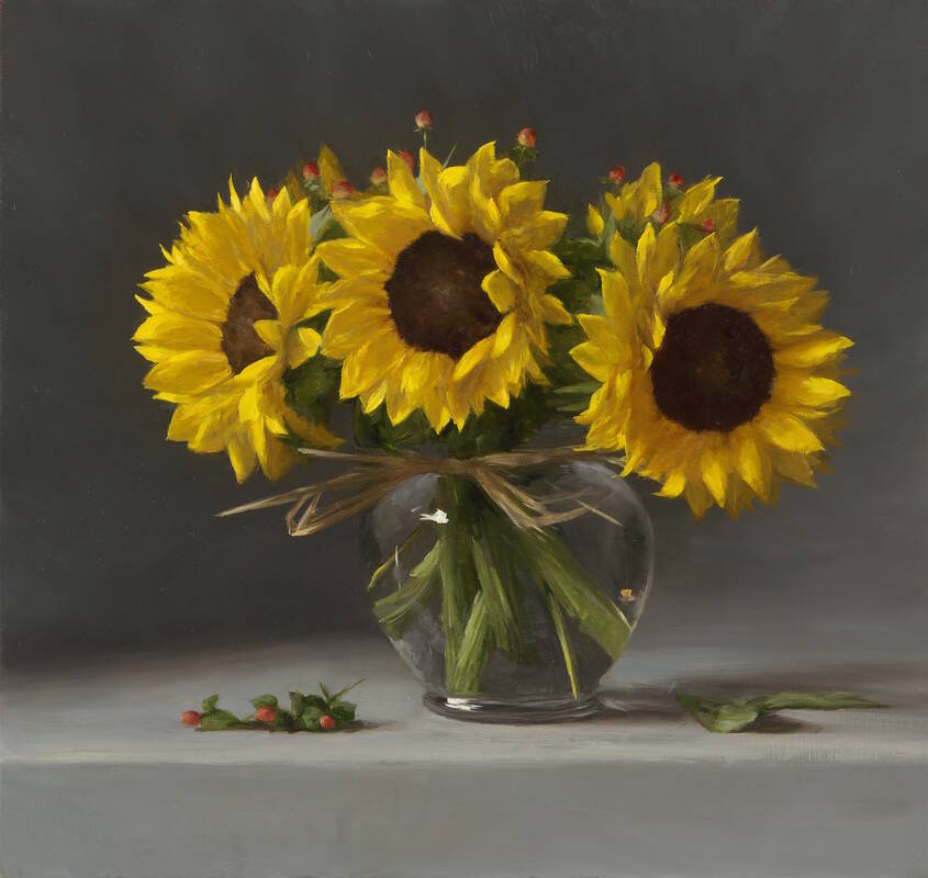 Sunflowers by Sarah Lamb