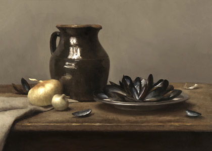 Mussels and Pitch... by Sarah Lamb