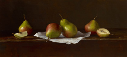 Seckel Pears by Sarah Lamb