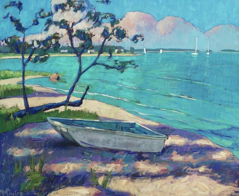 Little Boat on th... by Tim McGuire